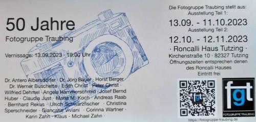 50 Jahre Fotogruppe Traubing - Tutzing - Vor-Ort News