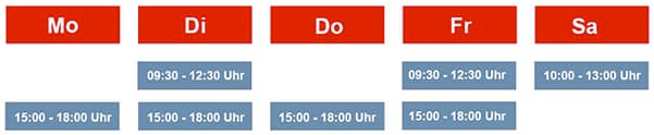 Ffnungszeiten Tv Nord