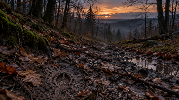 Matschiger-Waldweg-mit-Hirschspur-Dusk.png